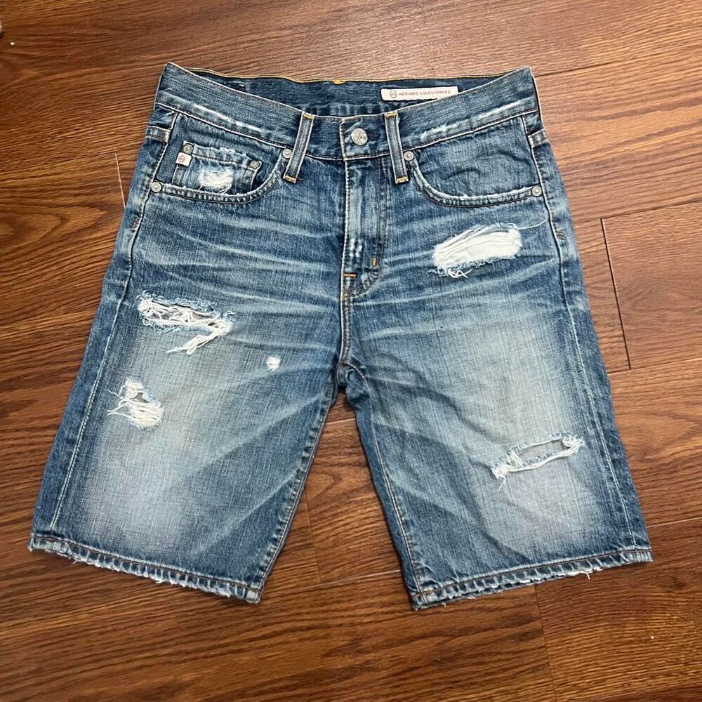 Ag-jeans Women's Blue and Navy Shorts